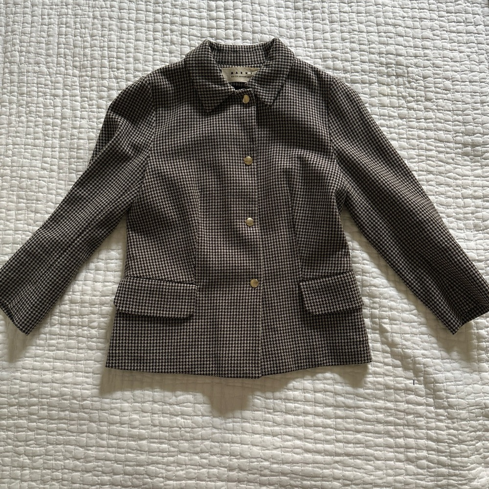 Marni Houndstooth Jacket IT size 40